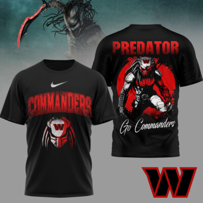 Washington Commanders | Premium NFL Predator Fan 3D Shirt - 5XL