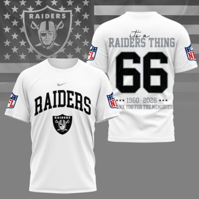 Las Vegas Raiders | Premium NFL Legacy 3D Shirt
