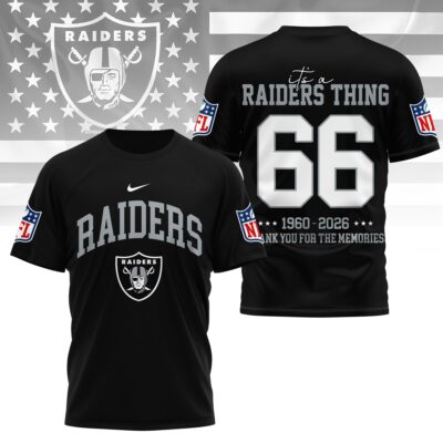 Las Vegas Raiders | Premium NFL Legacy 3D Shirt