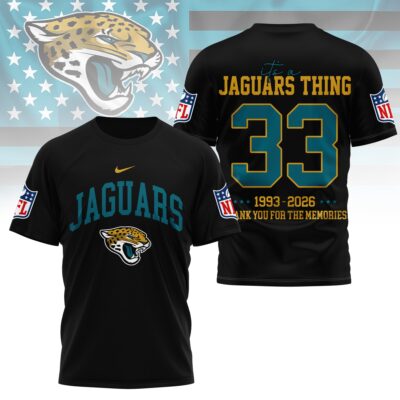 Jacksonville Jaguars | Premium NFL Legacy 3D Shirt