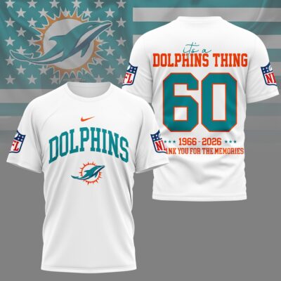 Miami Dolphins | Premium NFL Legacy 3D Shirt