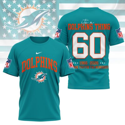 Miami Dolphins | Premium NFL Legacy 3D Shirt