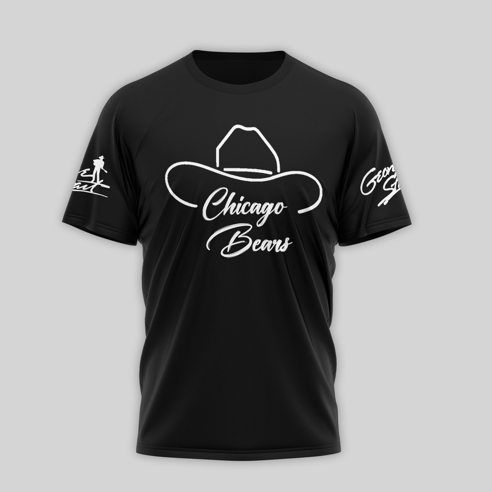 Chicago Bears | Premium NFL George Strait Here for a Good Time 3D Shirt - Image 3