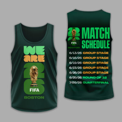 Boston | Premium World Cup 2026 3D Shirt