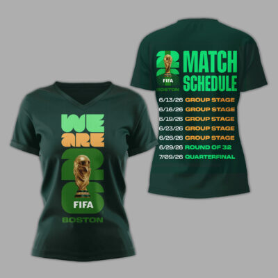 Boston | Premium World Cup 2026 3D Shirt