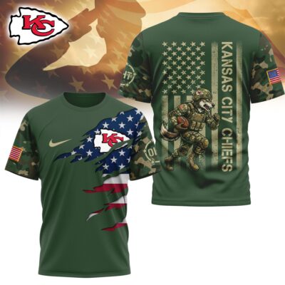 Kansas City Chiefs | Premium NFL Veteran Camo T-shirt - S