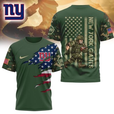 New York Giants | Premium NFL Veteran Camo T-shirt