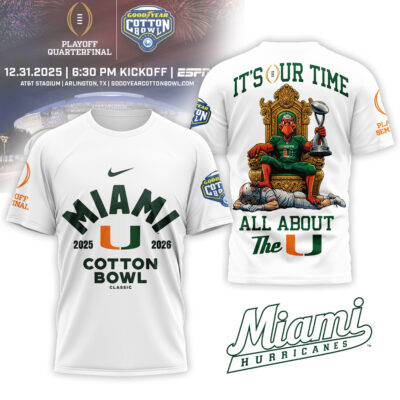 Miami Hurricanes | Premium NCAA 2025-2026 Cotton Bowl Champions Shirt MM