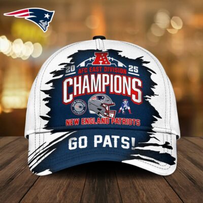 New England Patriots | Premium NFL 2025 AFC East Champions Classic Cap