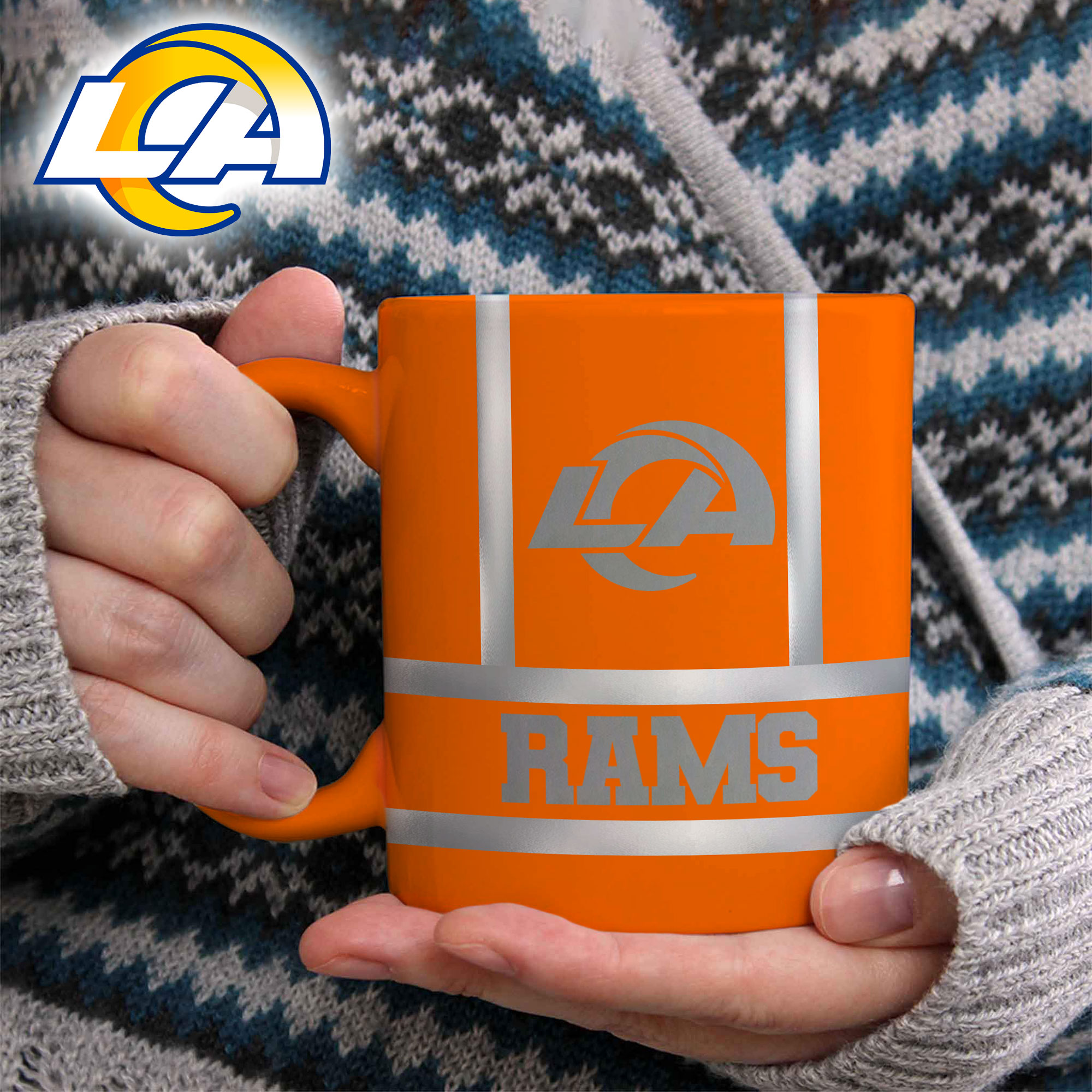Los Angeles Rams | Premium NFL High Visibility Ceramic Mug