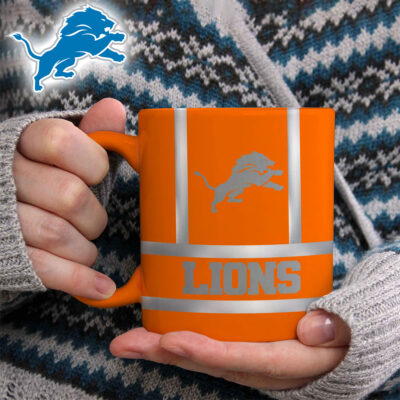 Detroit Lions | Premium NFL High Visibility Ceramic Mug