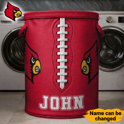 Louisville Cardinals | Premium NCAA Personalized Clothes Hamper