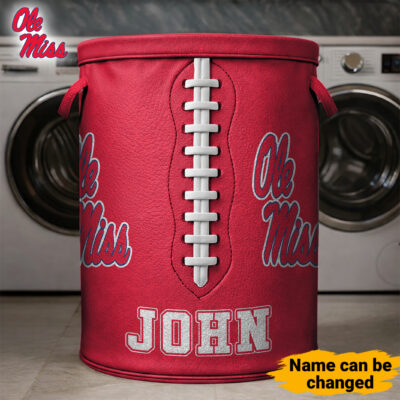 Ole Miss Rebels | Premium NCAA Personalized Clothes Hamper