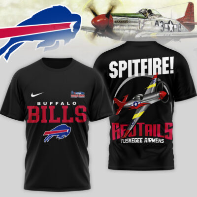 Buffalo Bills | Premium NFL Tuskegee Airmen 3D Shirt