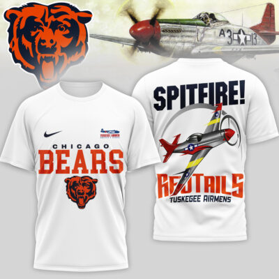 Chicago Bears | Premium NFL Tuskegee Airmen 3D Shirt