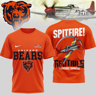 Chicago Bears | Premium NFL Tuskegee Airmen 3D Shirt