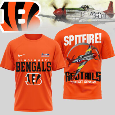Cincinnati Bengals | Premium NFL Tuskegee Airmen 3D Shirt