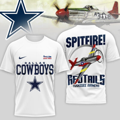 Dallas Cowboys | Premium NFL Tuskegee Airmen 3D Shirt