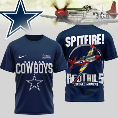 Dallas Cowboys | Premium NFL Tuskegee Airmen 3D Shirt