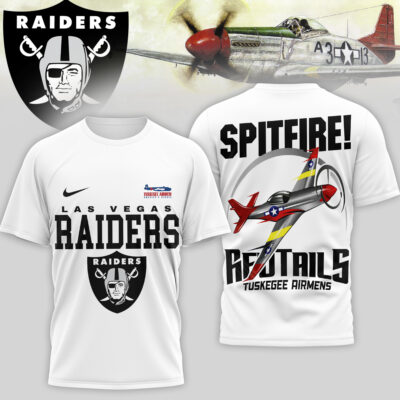 Las Vegas Raiders | Premium NFL Tuskegee Airmen 3D Shirt