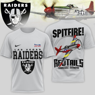 Las Vegas Raiders | Premium NFL Tuskegee Airmen 3D Shirt