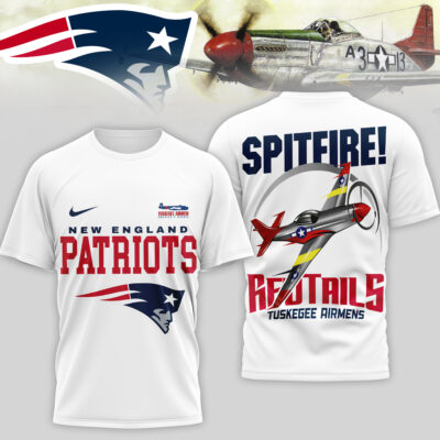 New England Patriots | Premium NFL Tuskegee Airmen 3D Shirt