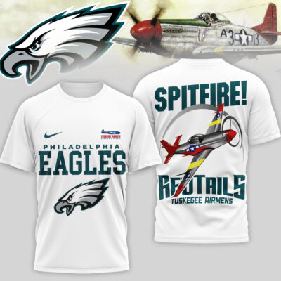 Philadelphia Eagles | Premium NFL Tuskegee Airmen 3D Shirt