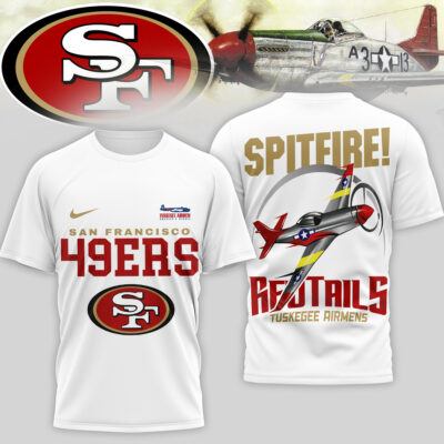 San Francisco 49ers | Premium NFL Tuskegee Airmen 3D Shirt
