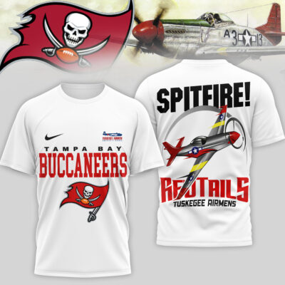 Tampa Bay Buccaneers | Premium NFL Tuskegee Airmen 3D Shirt