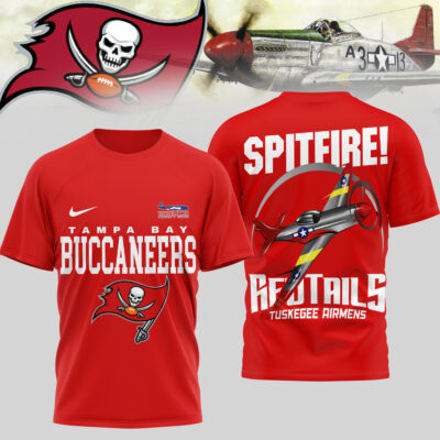 Tampa Bay Buccaneers | Premium NFL Tuskegee Airmen 3D Shirt