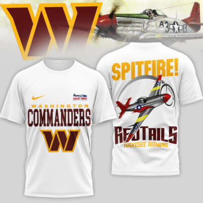 Washington Commanders | Premium NFL Tuskegee Airmen 3D Shirt