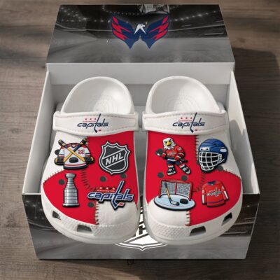 Washington Capitals | PREMIUM NHL CLOGS WITH CHARMS