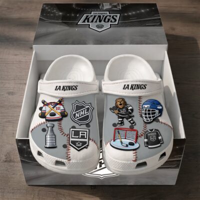 Los Angeles Kings | PREMIUM NHL CLOGS WITH CHARMS