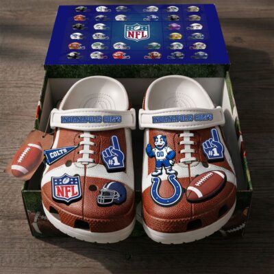 Indianapolis Colts | PREMIUM NFL CLOGS WITH CHARMS