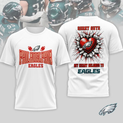 Philadelphia Eagles | Premium NFL Valentine's Day 3D Shirt