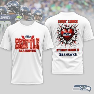 Seattle Seahawks | Premium NFL Valentine's Day 3D Shirt