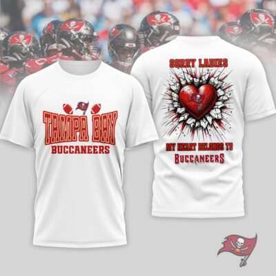 Tampa Bay Buccaneers | Premium NFL Valentine's Day 3D Shirt