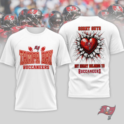 Tampa Bay Buccaneers | Premium NFL Valentine's Day 3D Shirt