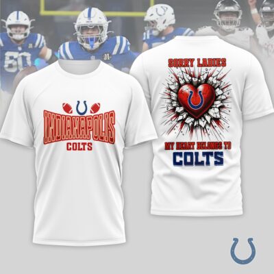 Indianapolis Colts | Premium NFL Valentine's Day 3D Shirt