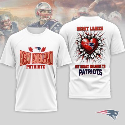 New England Patriots | Premium NFL Valentine's Day 3D Shirt