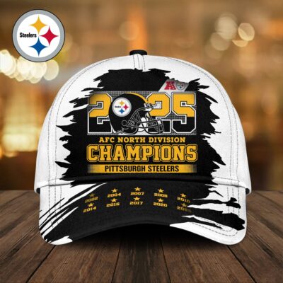 Pittsburgh Steelers | Premium NFL AFC North Champions Classic Cap