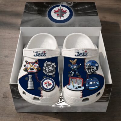 Winnipeg Jets | PREMIUM NHL CLOGS WITH CHARMS