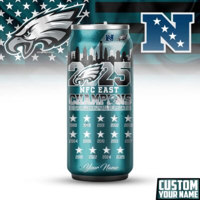 Philadelphia Eagles | Premium NFL NFC East Champions Super Bowl Can Tumbler