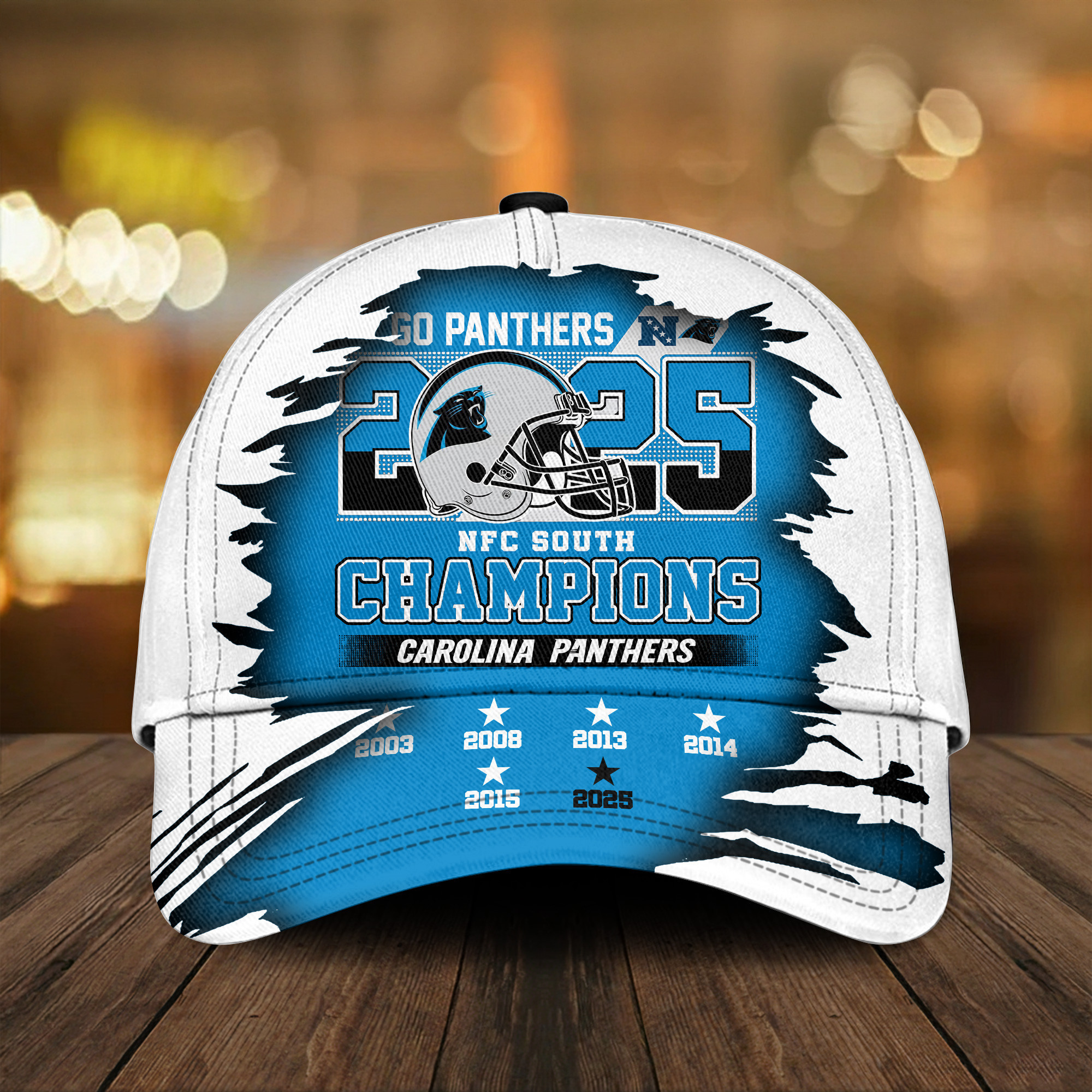 Carolina Panthers | Premium NFL NFC South Champions Super Bowl Classic Cap - Image 2
