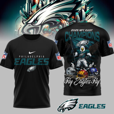 Philadelphia Eagles | Premium NFL NFC East Champions Super Bowl 3D Shirt