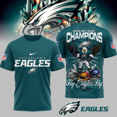 Philadelphia Eagles | Premium NFL NFC East Champions Super Bowl 3D Shirt