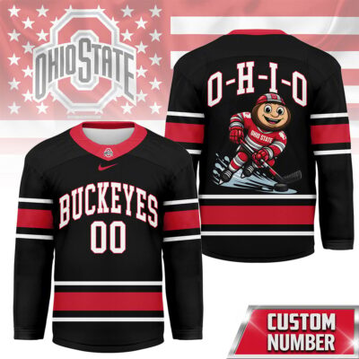 Ohio State Buckeyes | Premium NCAA Game Day Hockey Jersey