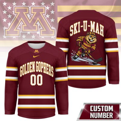 Minnesota Golden Gophers | Premium NCAA Game Day Hockey Jersey