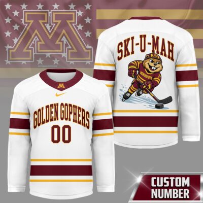 Minnesota Golden Gophers | Premium NCAA Game Day Hockey Jersey