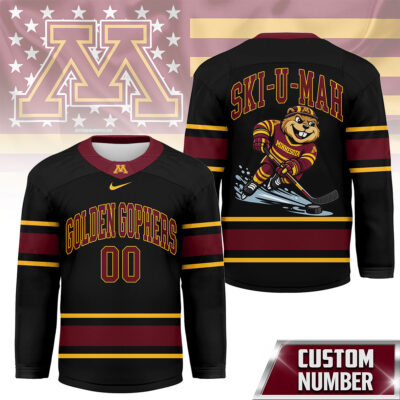 Minnesota Golden Gophers | Premium NCAA Game Day Hockey Jersey